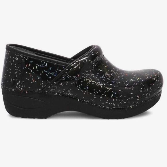 DANSKO XP 2.0 Clogs Women's Dansko 38 7.5-8 Rainbow Flecks Confetti Sprinkles - Picture 9 of 14